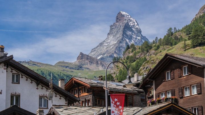 Zermatt view Matterhorn