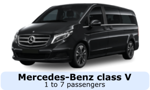 Transfer with Mercedes class V