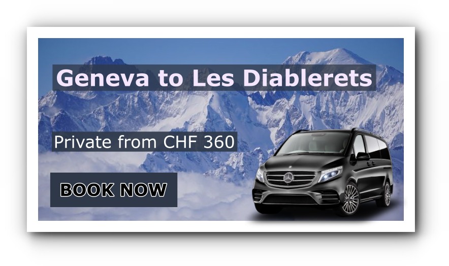 Geneva to Les Diablerets transfer with minivan