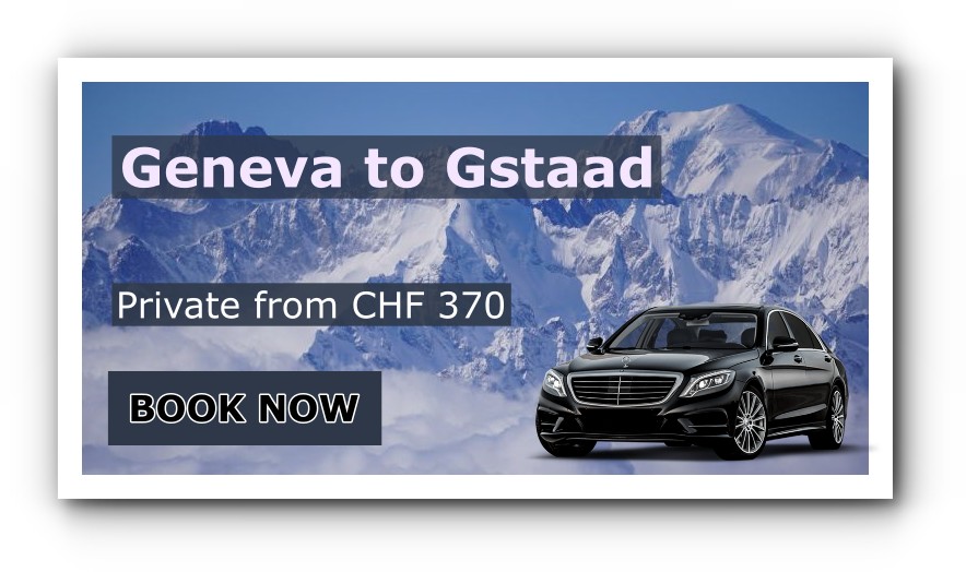 Geneva to Gstaad transfer with car